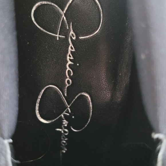 Jessica Simpson black ankle booties heels - Picture 5 of 6